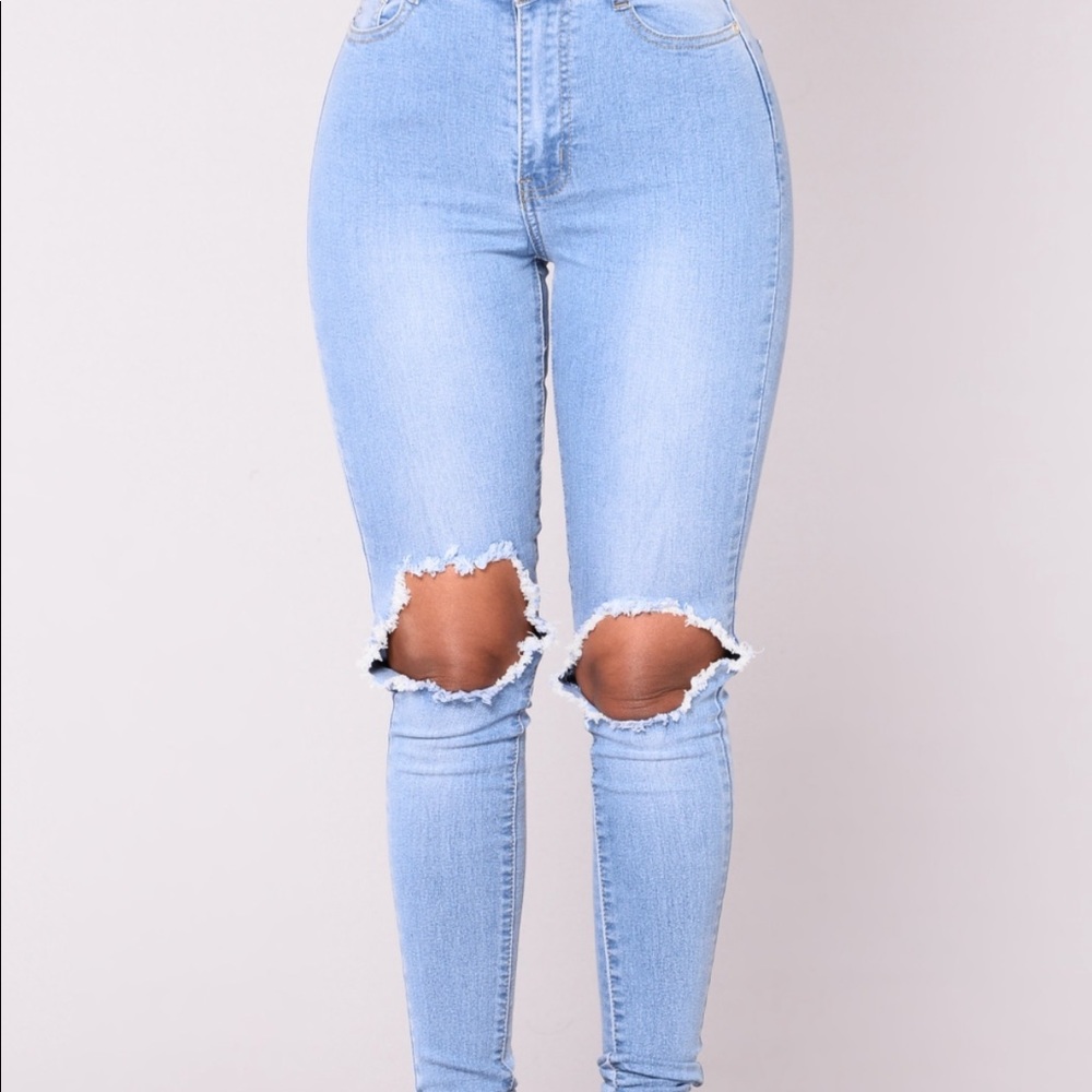 Fashion Nova High Rise Jeans